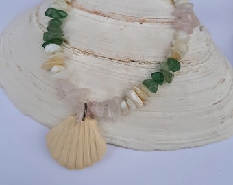 7" Seashell Charm Bracelet