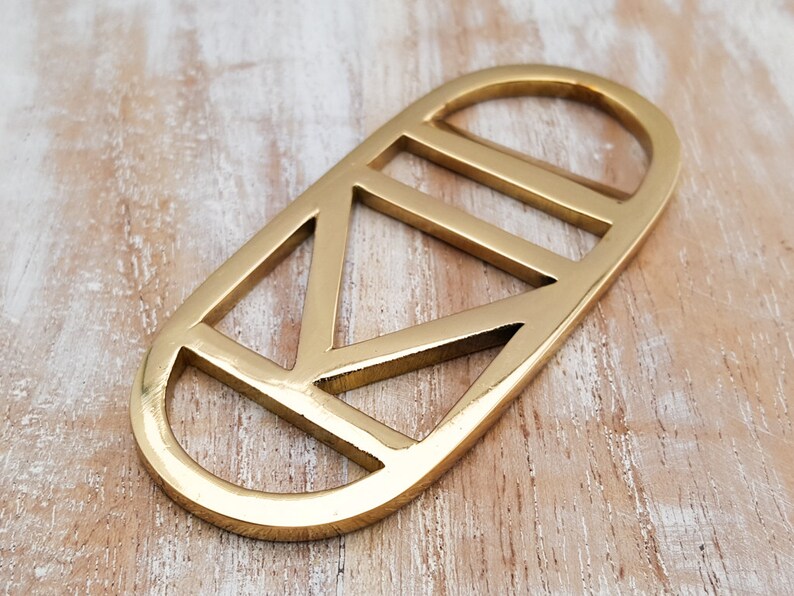 Fancy Brass Bottle Opener Gold Silver Black Color Etsy