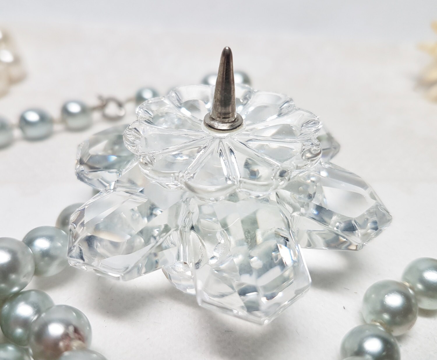 Swarovski Silver Crystal 101 Candleholder Snowflake 010090 Etsy