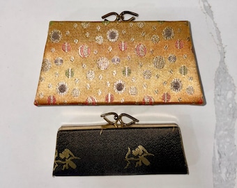 1950s Chinoiserie Clutch & Eyeglasses Case Set: Spectra Purse