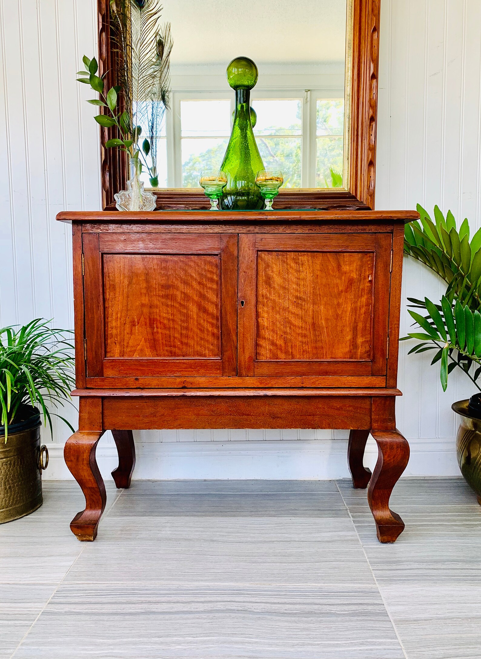 Antique Wine Cellarette Chippendale Style Liquor on Etsy