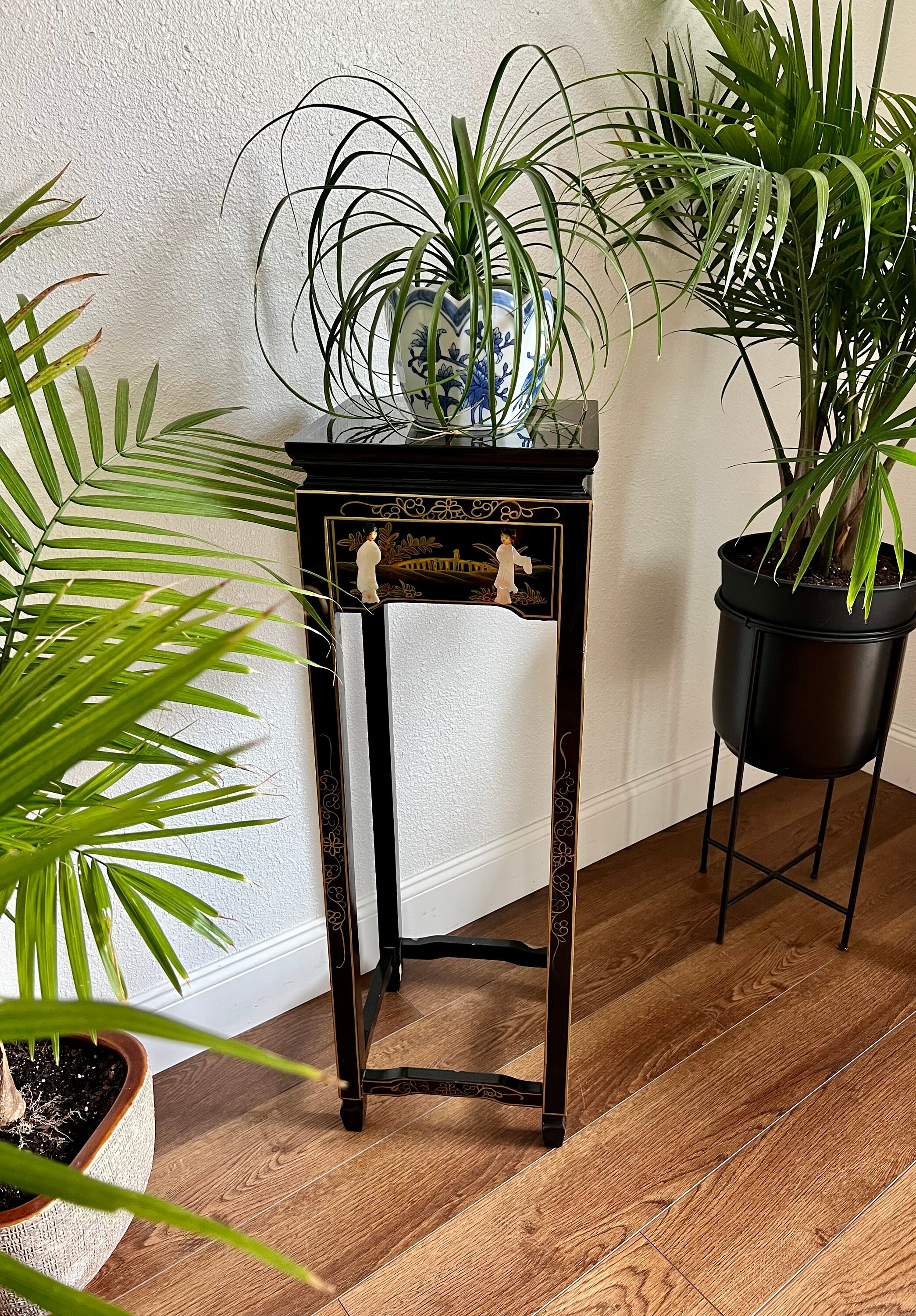 Chinese Plant flower Stand/Table – Bespoke Vintage UK