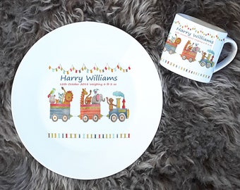 baby boy dinner set