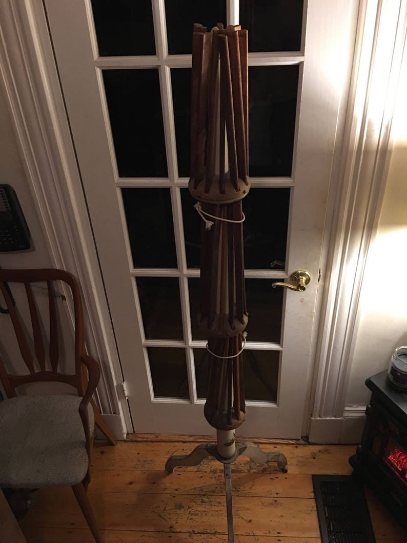 Rare The Pease Clothes Tree Drying Rack measures Etsy