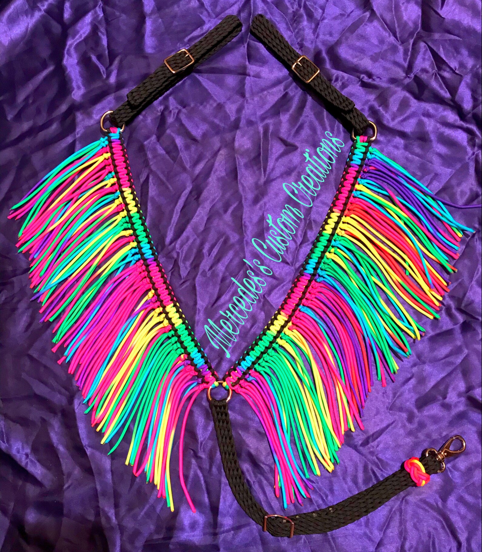 Fringe Breast Collar you Choose Colors Etsy