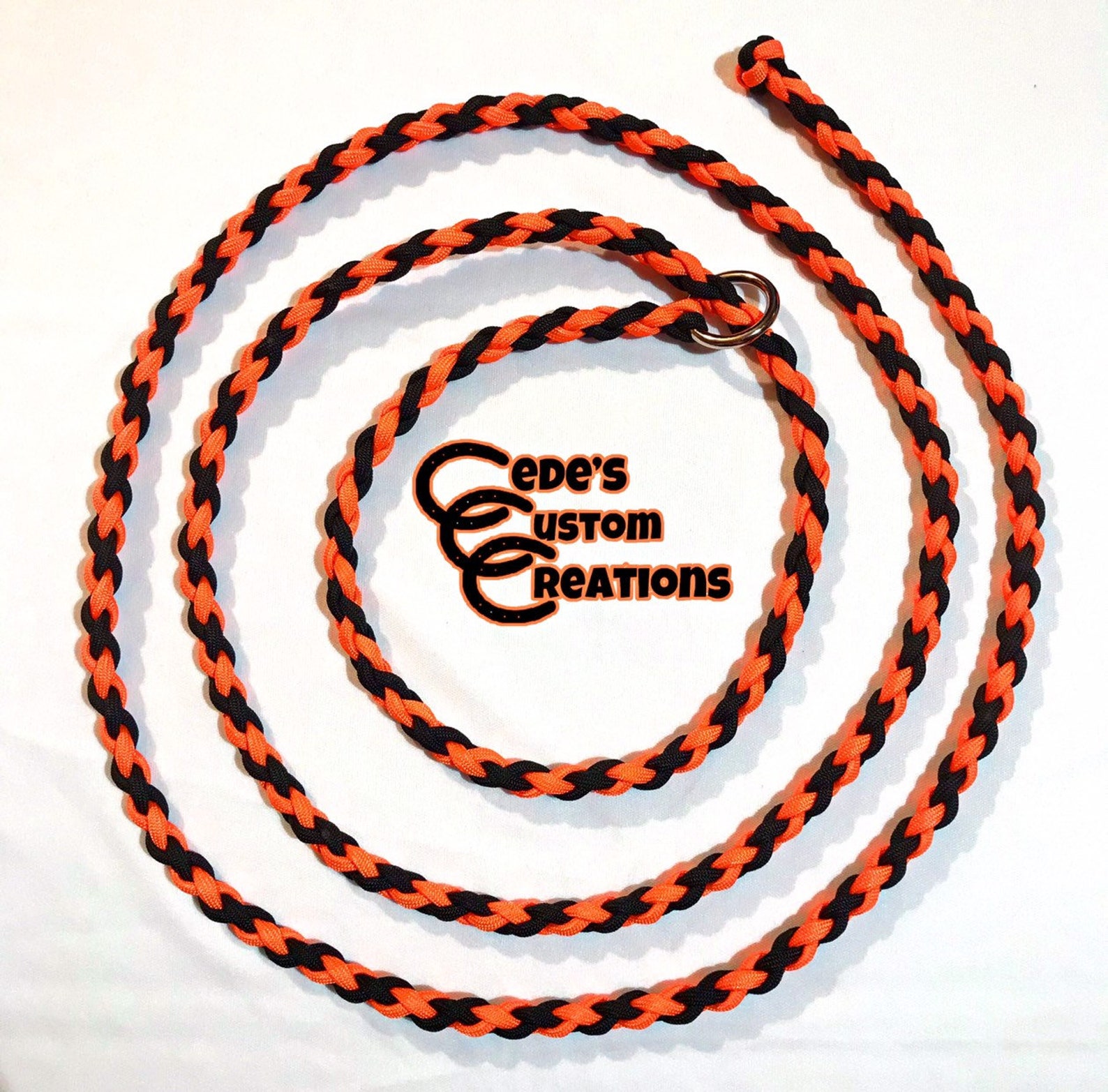 Orange & Black 6' Piggin String Etsy
