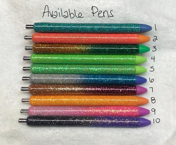 Custom Glitter Epoxy Gel Pens,inkjoy Gel Pen,beach Pen,resin Pen