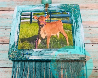 Custom Picture Frame Freshie,Custom Made Freshie,Western Car Freshie,Handmade Gift,Car Freshener,CAR Accessories,Cow Freshie,Gift for Her