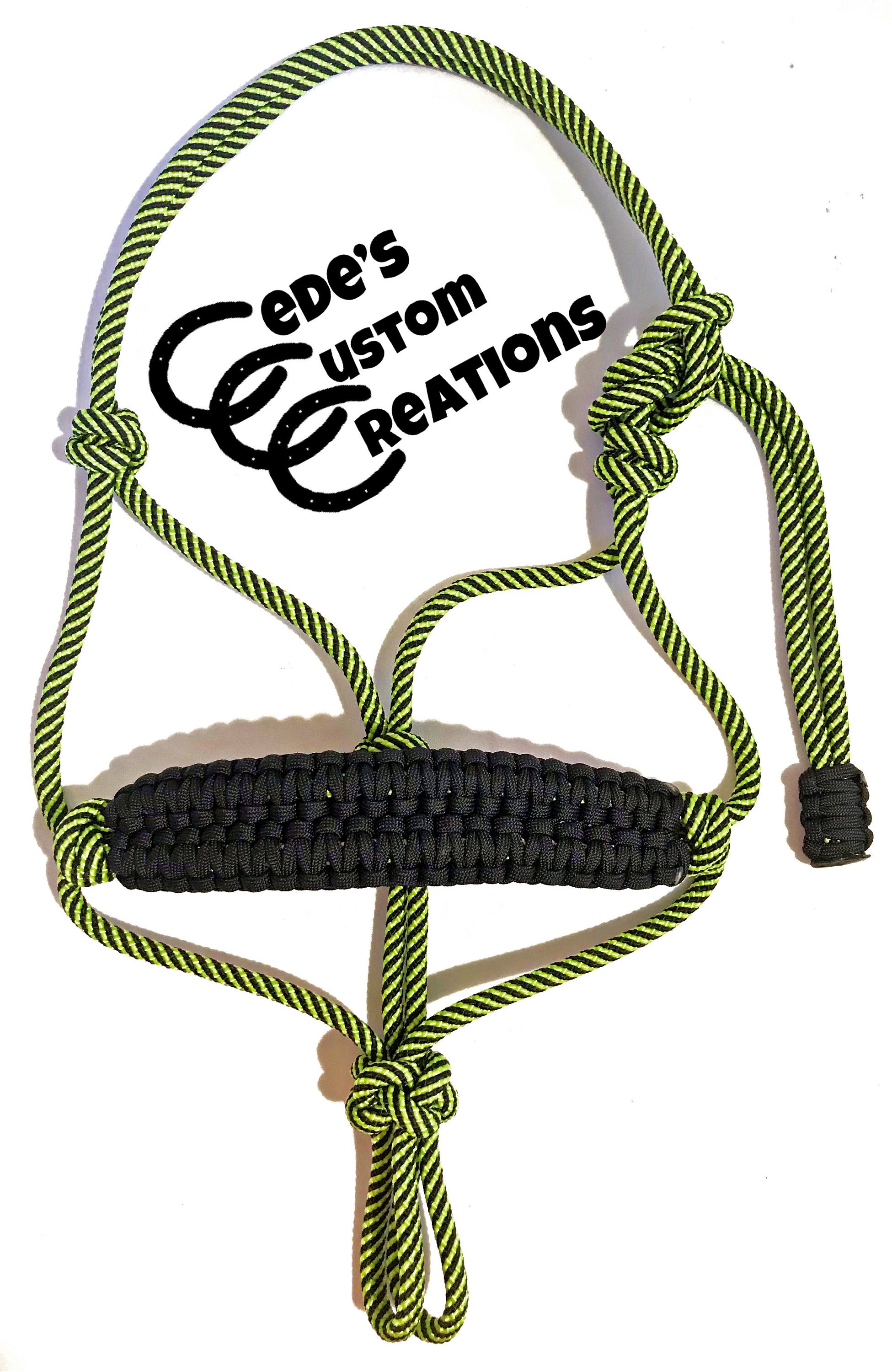 Miniature Horse Rope Halterparacord Tackbraided Etsy