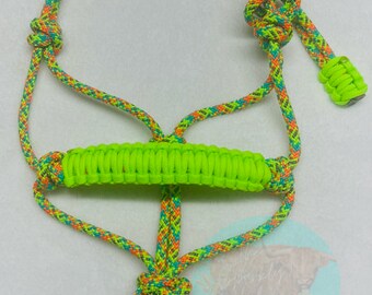 Miniature Horse Foal Halter: Hand-Tied Rope, Custom Size