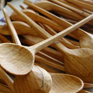 Wooden Spoon - Beech spoon - Handmade Spoon - Cawl spoon