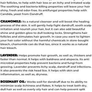 Heilende Peeling-Wäsche für Haare, Kopfhaut und Körper Bild 3