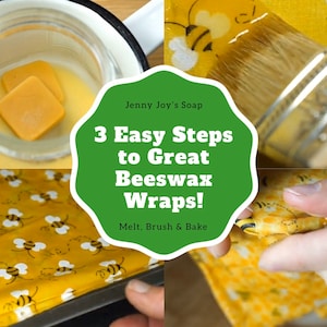 DIY Beeswax Food Wrap Bar: Zero Waste Starter Kit