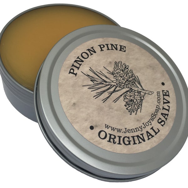 Pinon Pine Salve | Natural Skincare | Dry skin Moisturizer | For Hands and Feet Pinyon Aroma from Arizona