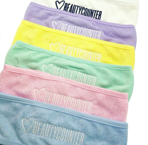 Beautycounter Terry Cloth Headband Etsy