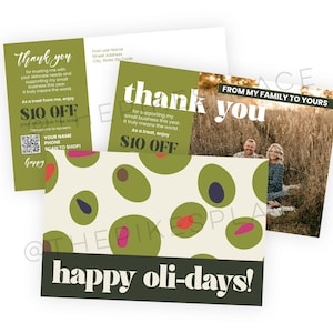 Olive Tree People Personalized Holiday Card - 4&quot; x 6&quot;