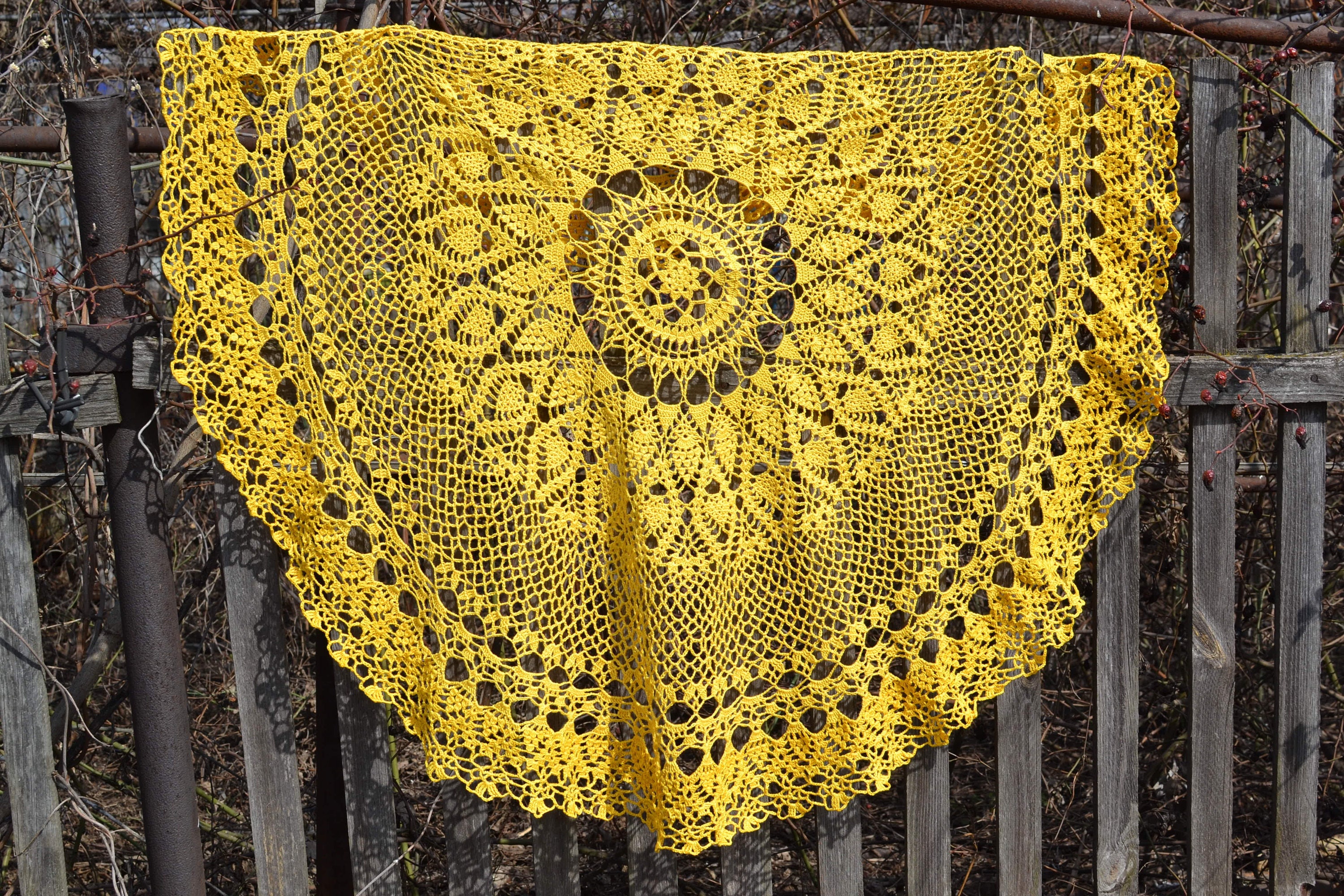 A large knitted tablecloth My dear home. Large Etsy