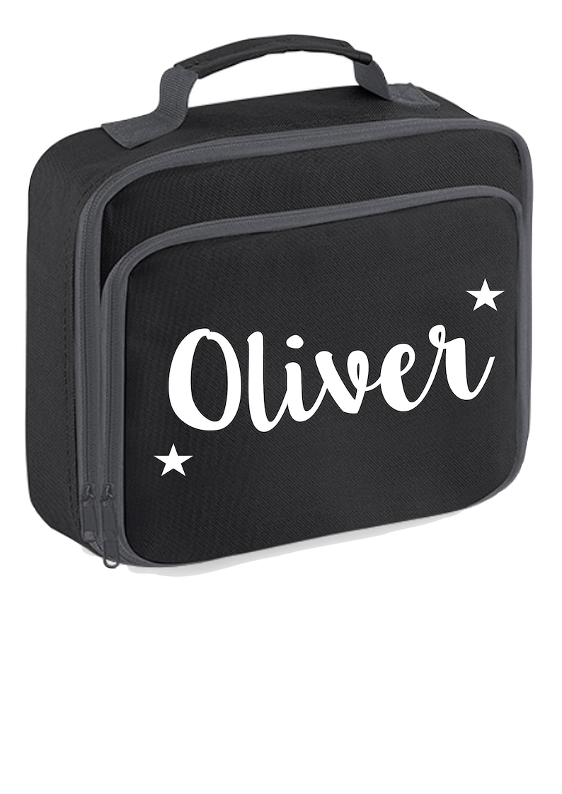 Personalised Childs Lunch Cooler Bag Kids Insulated School Dinner Box BPA Free Back To School image 9
