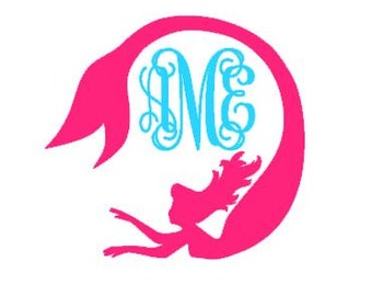 Free Free 136 Monogram Frame Mermaid Monogram Svg SVG PNG EPS DXF File
