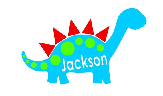 Download Dinosaur Monogram Instant Download Cut File For Cutting Etsy PSD Mockup Templates