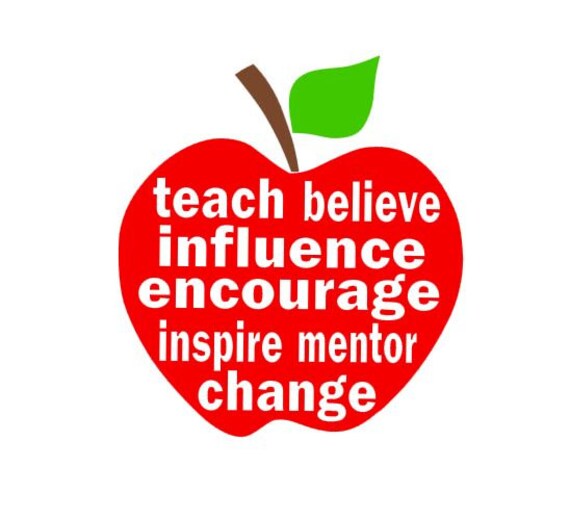 teacher appreciation apple instant download cut file for