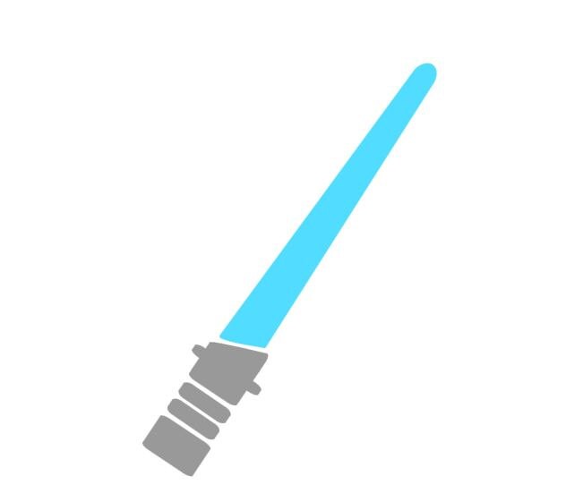 Lightsaber instant digital download cut file for electronic cutting m…