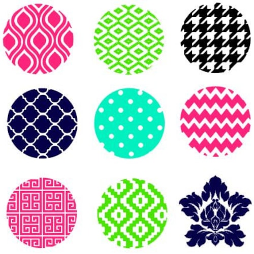Round Circle Background Patterns Instant Download Cut File for Etsy