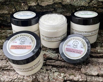 6 oz. of Homemade, Moisturizing Body Butter Tallow Cream