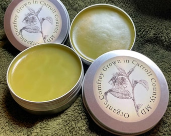Homemade Comfrey Salve (Knitbone or Bone-Knitter)