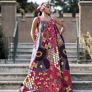 African Maxi Dress Etsy UK