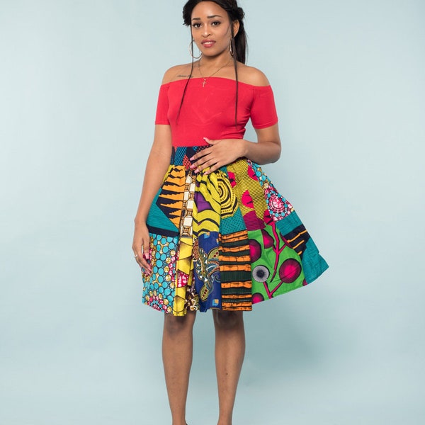 African Skirt - Etsy