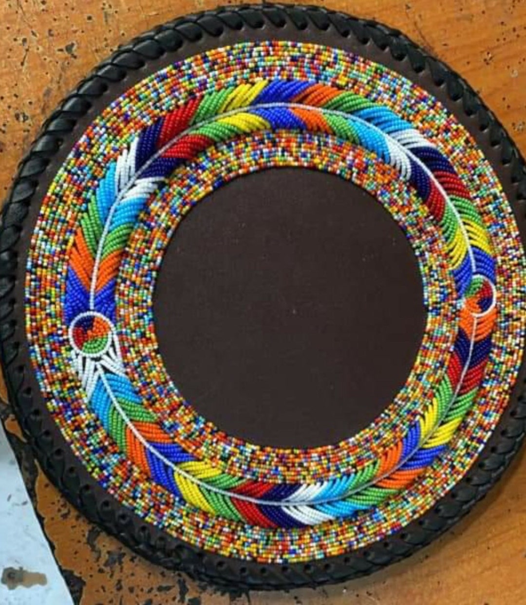 Handmade Coaster 1 Beaded Maasai Beaded Coasters Handmade Coasters 12