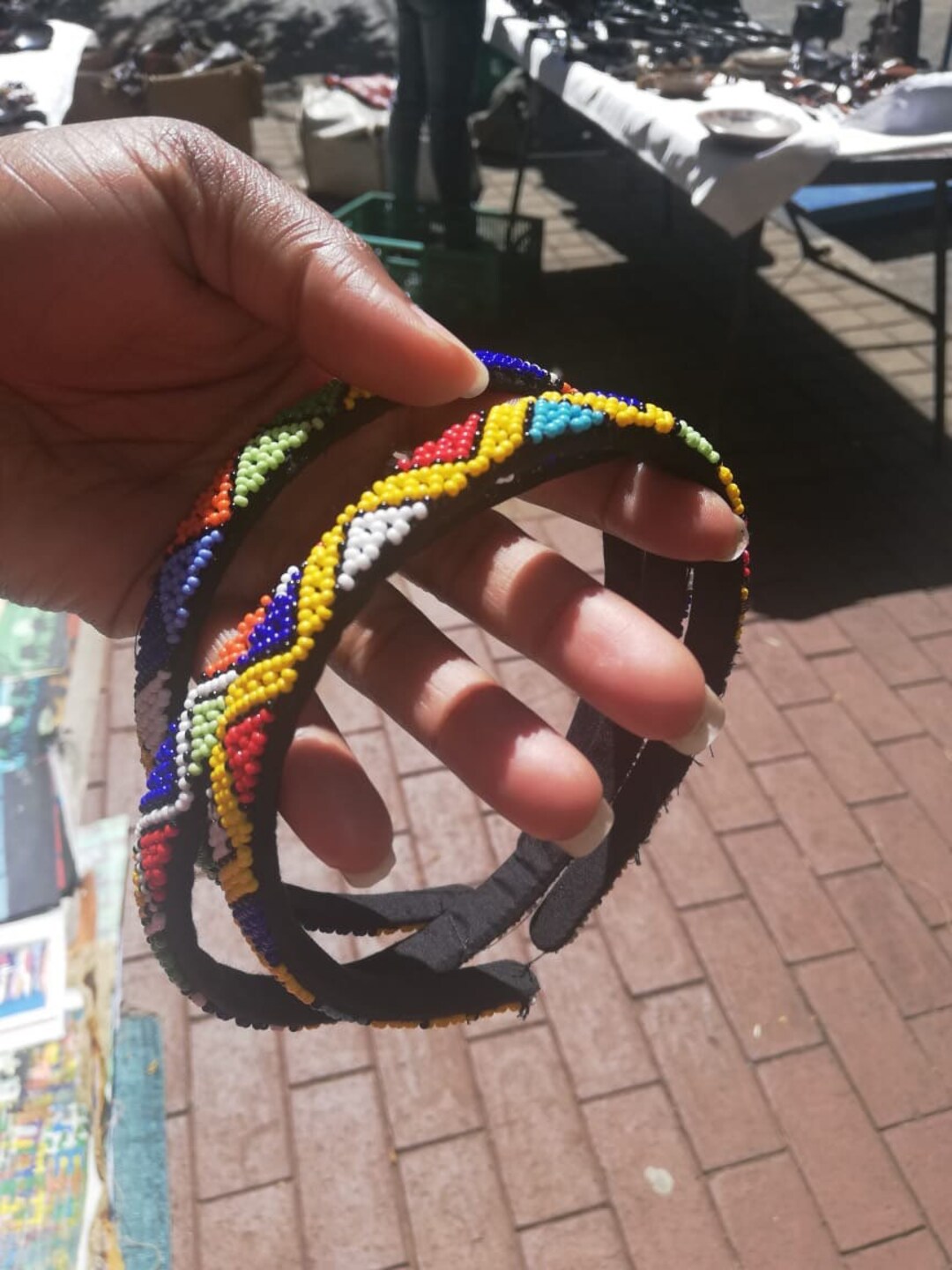 Zulu Beaded Headband - Etsy