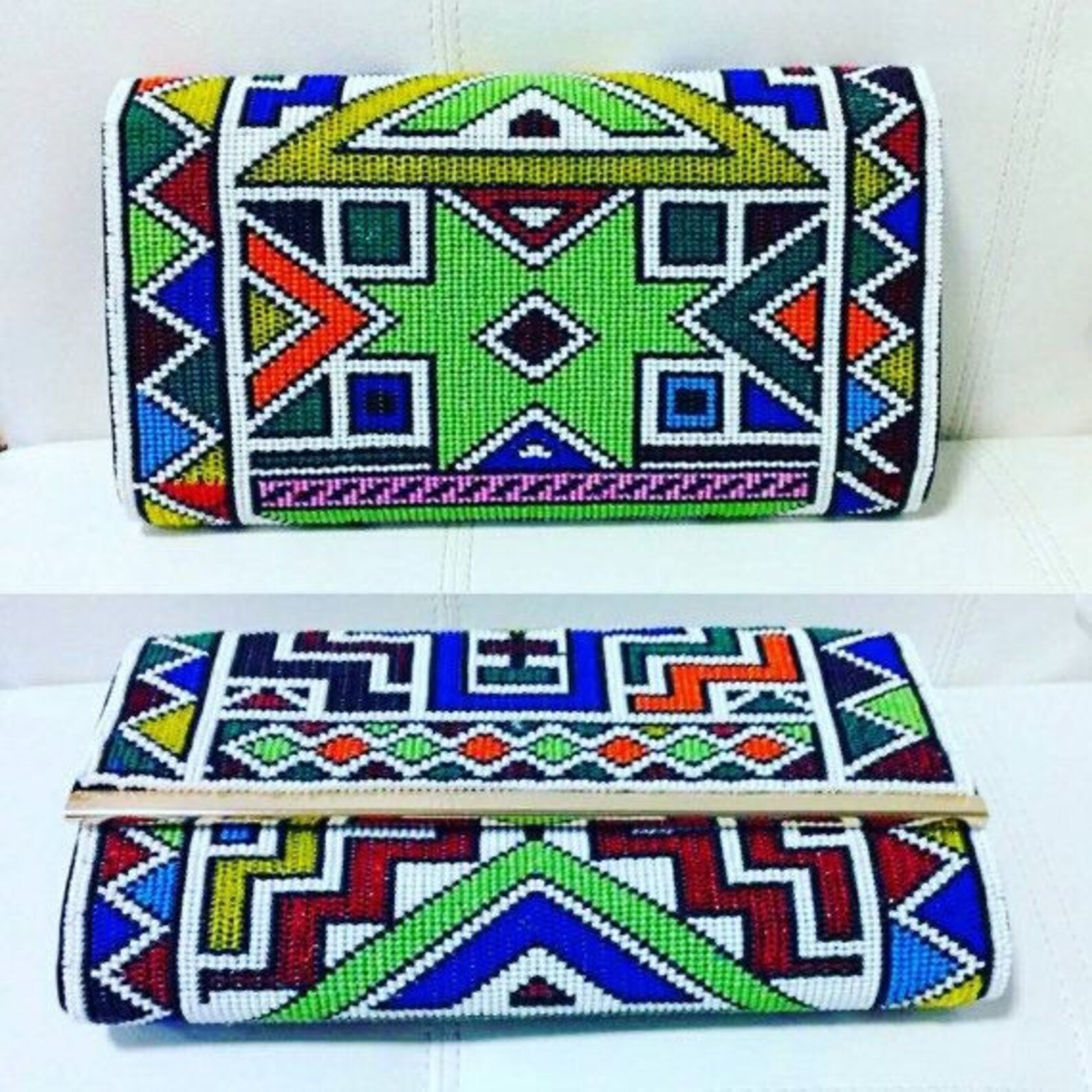 Zulu beaded clutch Handmade Bag Beaded Bag For Women Zulu Etsy