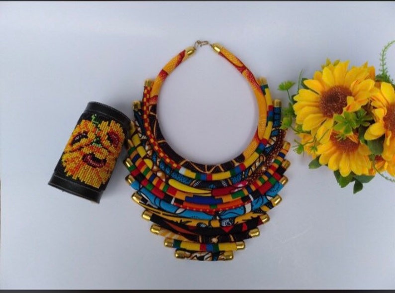 Beaded Bangles Zulu Beaded Cluster Bangles
