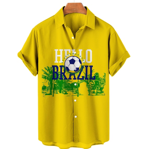 brazil football shirt qatar