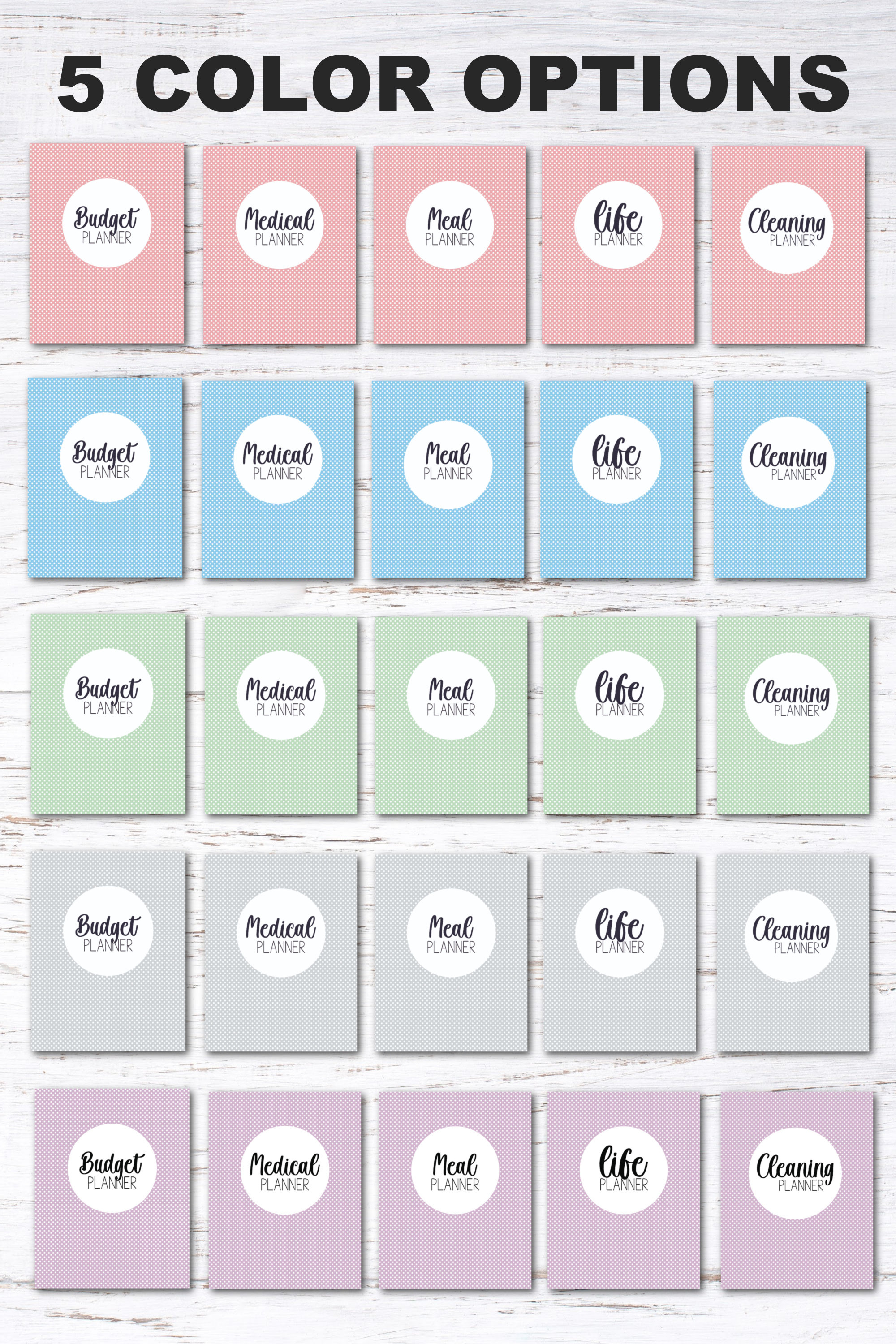 Home Management Binder Editable Planner Bundle Starter Kit - Etsy