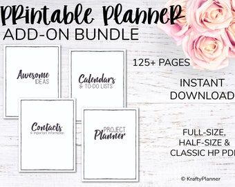 Master Planner Add-On Bundle {Digital Download}