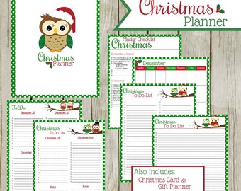 Christmas Planner: Instant Download