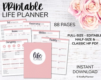 Household Binder | A collection of printables to help you cultivate an organized home and life