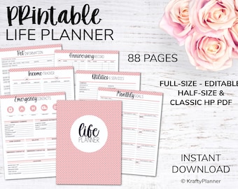 Household Binder | A collection of printables to help you cultivate an organized home and life