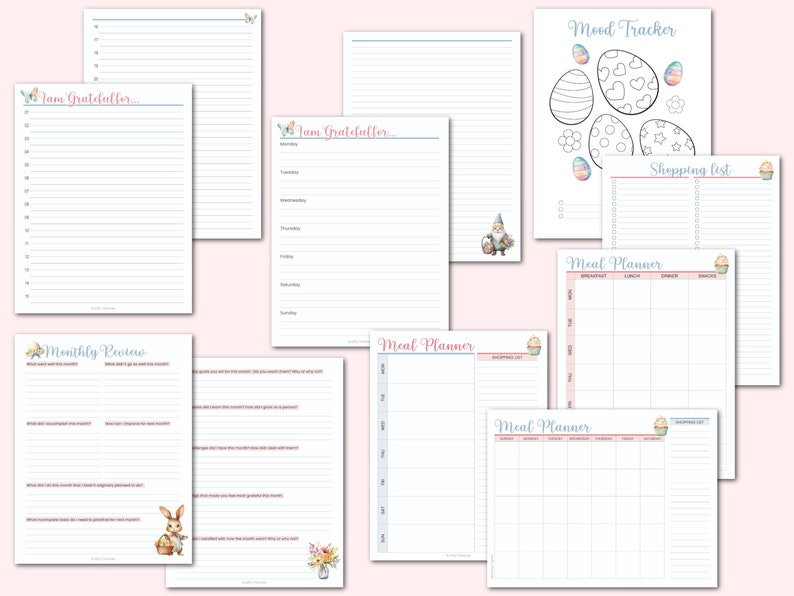 March 2024 Planner Printable PDF Instant Download image 4