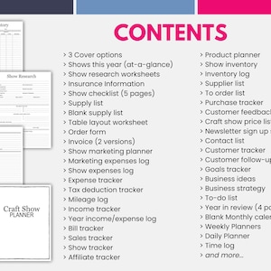 Maximize your productivity, streamline your operations, and ensure your craft business thrives in this competitive marketplace. Get your hands on this Editable Craft Show Planner today and embark on a journey toward prosperity and order.