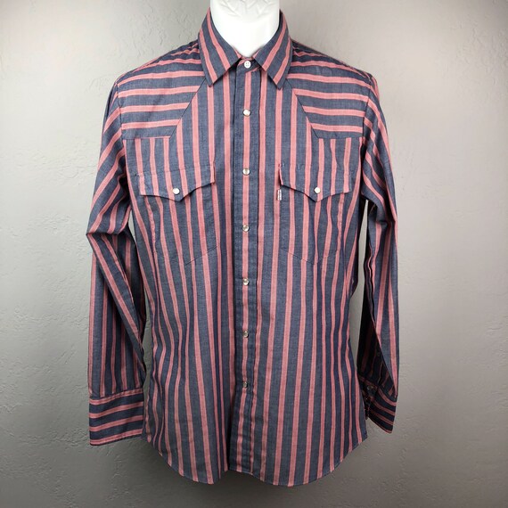 levi's snap button shirt