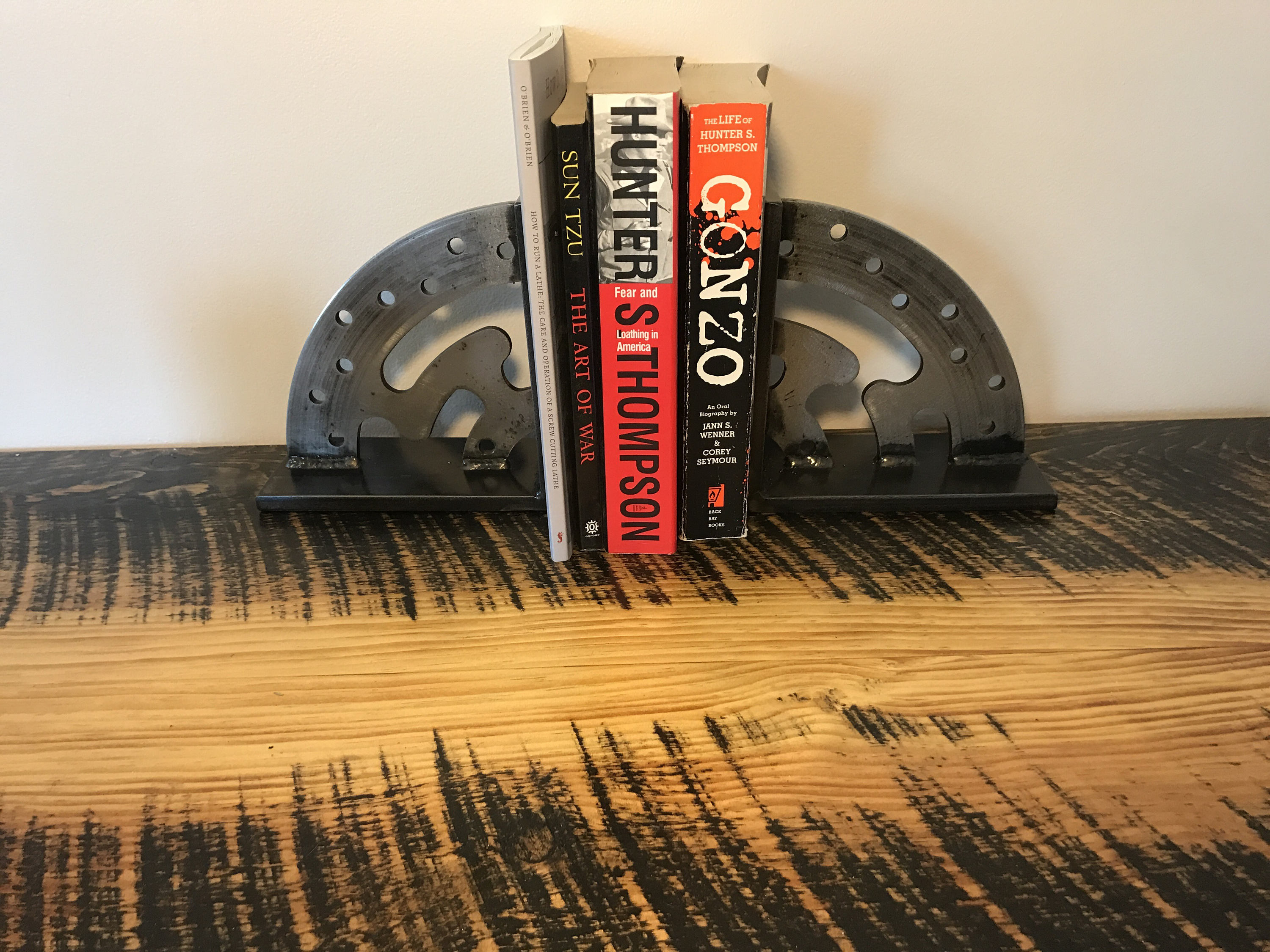 Motorcycle book ends harley bookends hot rod bookend rat Etsy