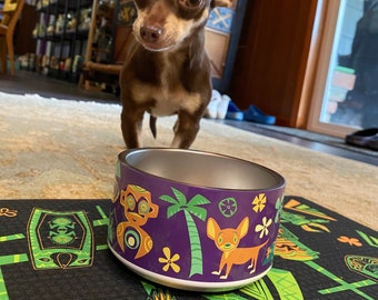 Dog Bowl: Tiki Pups