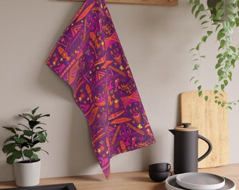 Bar Towel: Tropical Serenade