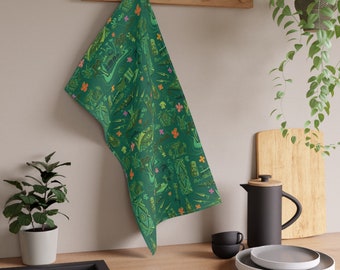 Bar Towel: Jungle River