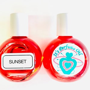 Sunset Perfume Oil: Honey Powder Musk, Alluring Scent