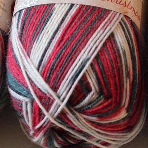 Rellana sock yarn Christmas 2801